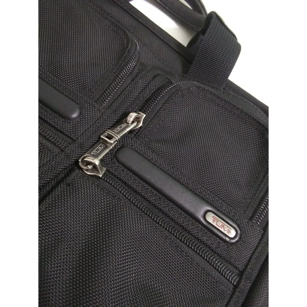 Tumi Alpha 26150D4 Ballistic Nylon Laptop Briefcase Crossbody Bag Shoulder